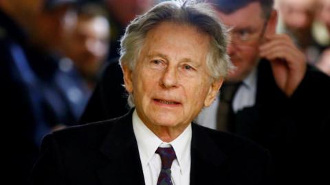 Film director Roman Polanski at a court hearing in Poland in 2015