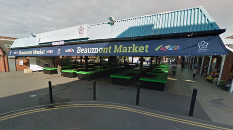 Beaumont Market, in Beaumont Leys, Leicester