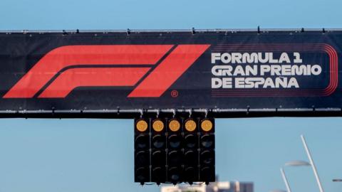 Spanish Grand Prix sign 