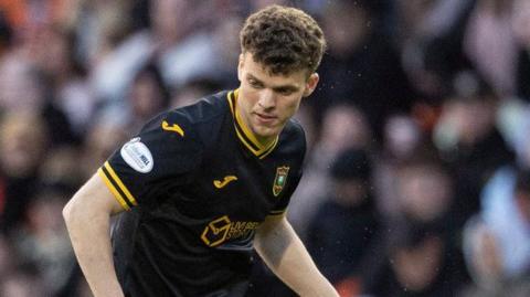 Lewis Smith in action for Livingston