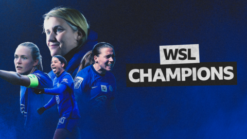 Chelsea win the WSL title