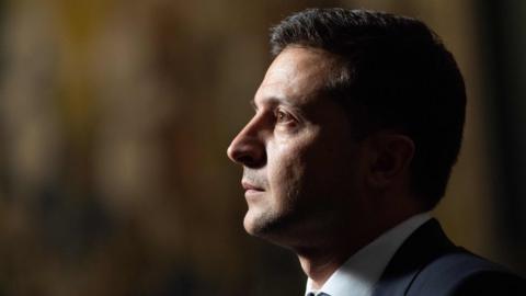 Ukrainian President Volodymyr Zelensky