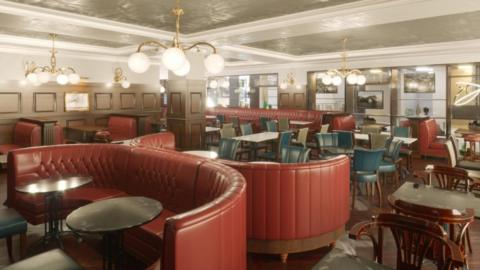 How the interior of the pub could look following its transformation