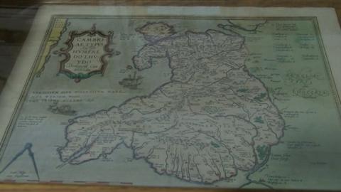 Map o gymru