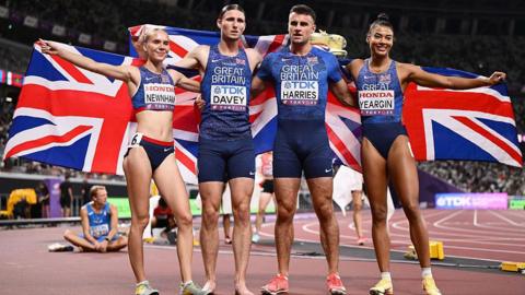 GB 4x400m mixed relay team