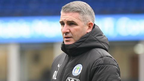 Wigan boss Ryan Lowe