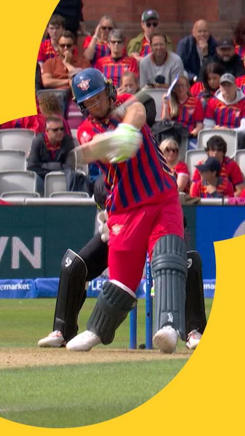 Jos Buttler playing a shot