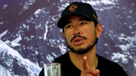 Close up photo of renowned Nepali mountaineer Nirmal Purja