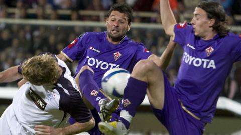 Fiorentina v Rangers, 2008