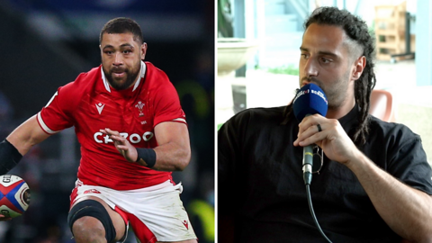 Wales' Taulupe Faletau and former international Josh Navidi