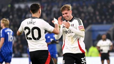 Emile Smith Rowe celebrating