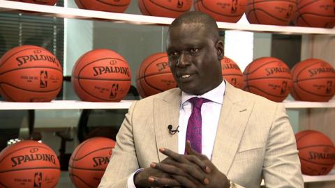 NBA Africa managing director Amadou Fall