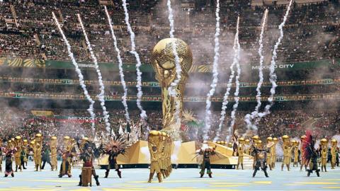 Opening ceremony of the 2026 Fifa World Cup.