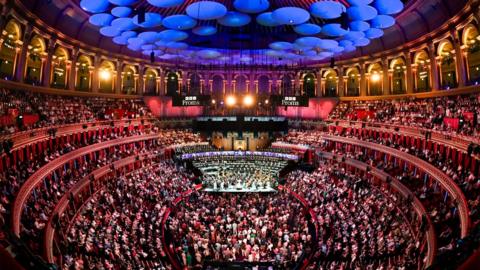 Proms being performed at the Royal Albert Hall
