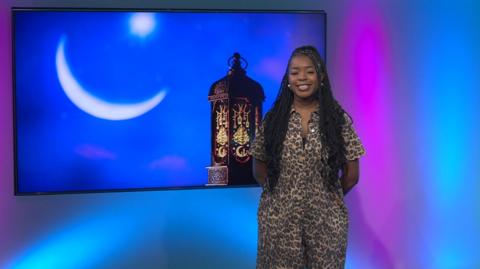 Emma-Louise in the studio