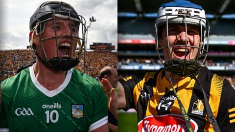 Limerick's Gearoid Hegarty and Kilkenny's TJ Reid