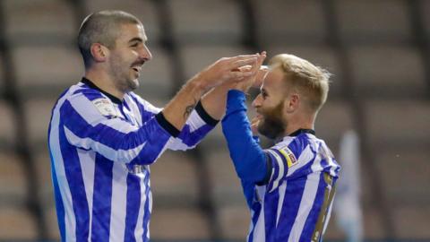 Sheffield Wednesday celebrate