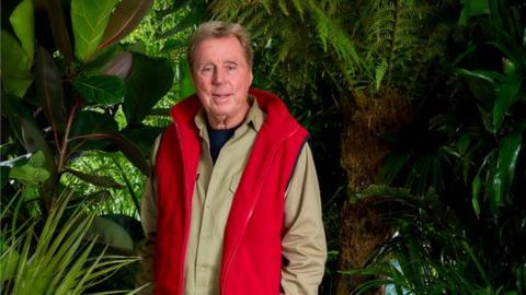 Harry Redknapp I'm a celebrity get me out of here press photo