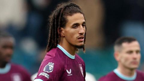 Burnley midfielder Hannibal Mejbri 