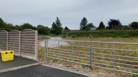 The retirement village site in Walton, Wakefield