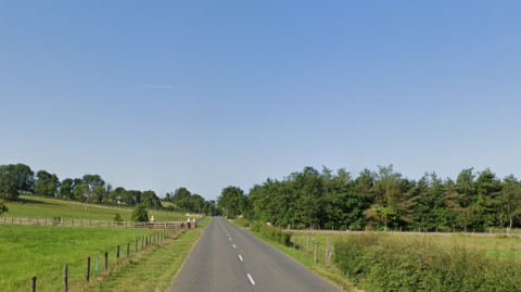 A Google Street View image of the Tattymoyle Road in County Tyrone. 