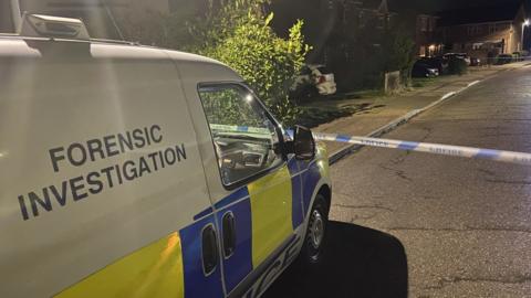 Police investigation in Tennyson Road, Chelmsford