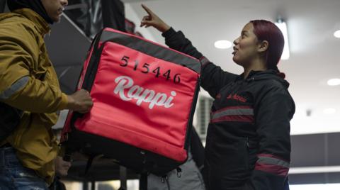 Rappi delivery workers