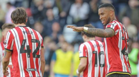 Sheffield United's Tyrese Campbell