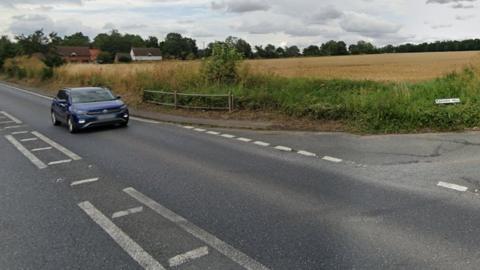 A140 in Suffolk