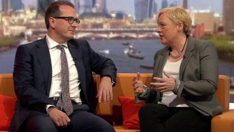 Owen Smith and Angela Eagle