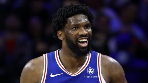 Philadelphia 76ers' Joel Embiid