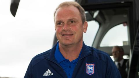 Bryan Klug pictured wearing an Ipswich Town training top