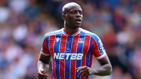 Crystal Palace striker Jean-Philippe Mateta