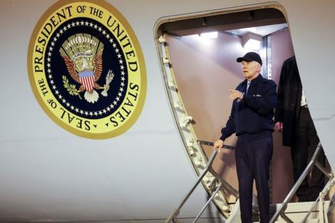 Biden's last public appearance in Delaware before announcing he would withdraw from the race