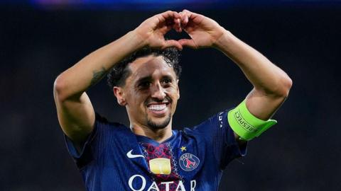 PSG captain Marquinhos