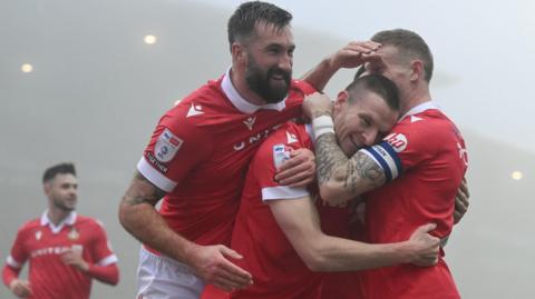 Wrexham celebrate