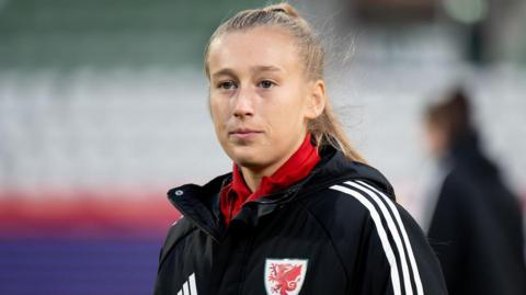 Josie Longhurst in Wales colours last autumn