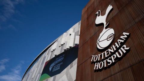 General view of the Tottenham stadium