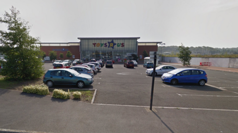 Cardiff Bay Toys R Us store