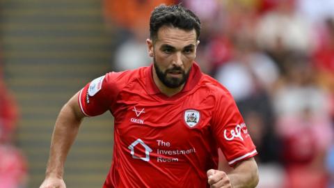 Adam Phillips scored Barnsley's second goal against Rotherham United