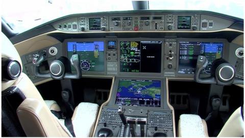 aircraft flightdeck