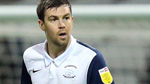 Paul Huntington in action for Preston