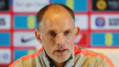 Thomas Tuchel at England news conference
