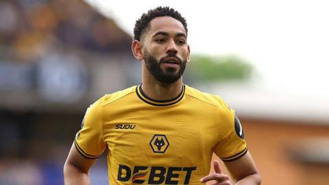 Matheus Cunha in action for Wolves