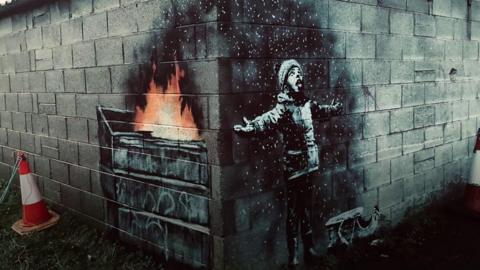 Banksy's Port Talbot artwork