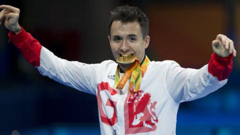 Paralympic table tennis champion Will Bayley