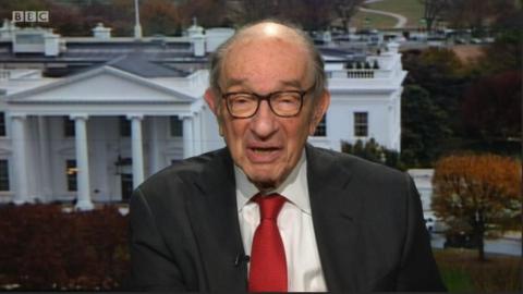 Alan Greenspan on Newsnight