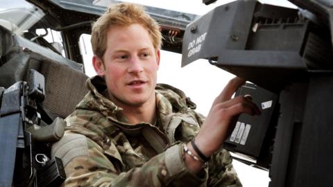 Previously unissued picture dated 12/12/2012 of HRH Prince Harry or just plain Captain Wales as he is known in the British Army