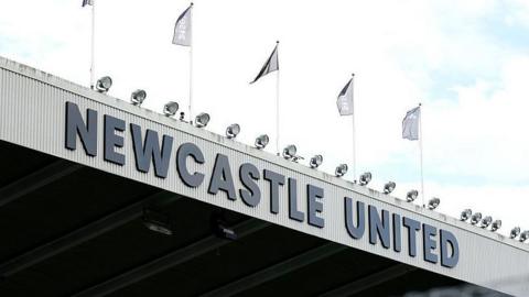 General view inside the stadium prior to the Premier League match between Newcastle United and Liverpool at St James' Park on 25 August