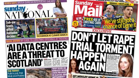 Sunday National and Sunday Mail